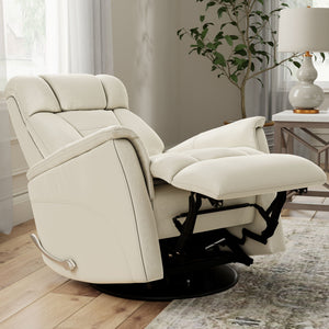 Bentley - Swivel Glider Recliner With Manual Adjustable Headrest & Footrest