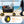 Fishing Cart Beach Cart Collapsible Wagon with 9.85'' All-Terrain Wheels