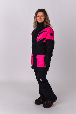 Afterparty Jacket Black & Pink