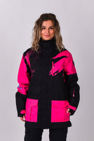 Afterparty Jacket Black & Pink