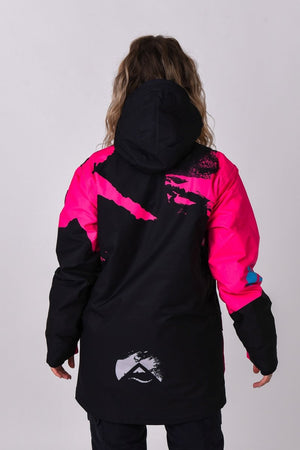 Afterparty Jacket Black & Pink