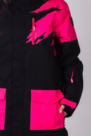 Afterparty Jacket Black & Pink