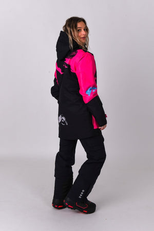 Afterparty Jacket Black & Pink
