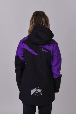 Afterparty Jacket Black & Purple