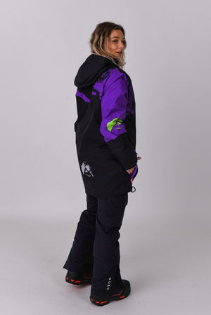 Afterparty Jacket Black & Purple