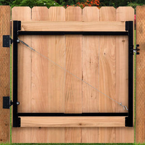 Adjust-A-Gate Steel Frame Gate Kit, 36"-60" Wide Opening Up To 4' High (3 Pack)