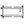 Adjust-A-Gate Steel Frame Gate Building Kit, 60-96 In Wide Opening 3-4 Feet High