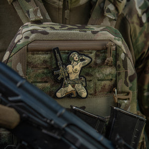 M-Tac Morale Patch Tactical Girl