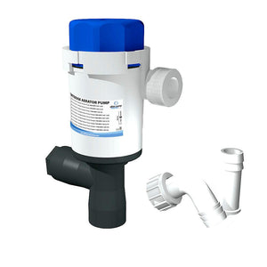 Albin Group Twinport Aerator Pump - 500 GPH - 12V - TRAPSKI