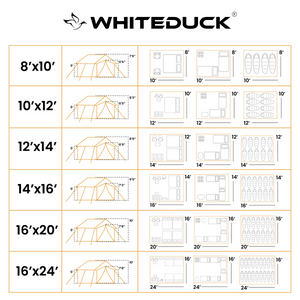 16'x24' Alpha Pro Wall Tent