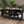 Aluminum Portable Picnic Table with 2-Tier Open Shelves and Spacious Tabletop