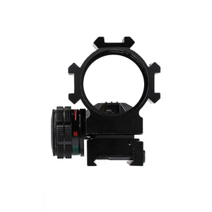 4-in-1 4-16x50 EG Riflescope Kit, Dot Laser, Reflex Sight, Green Laser, Offset Rail Mount - TRAPSKI