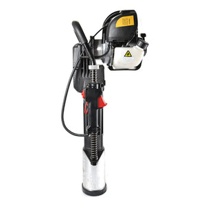 Titan PGD3875 4 Inch Barrel 1.3 HP Gas Powered Fence Post Driver Pole Pounder