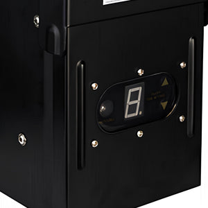 Fusion 300 Watts Low Voltage Stake Light Transformer with Built-In Timer, Black