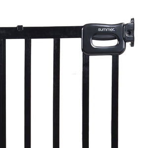 Ingenuity 32 Inch Summer Infant Deluxe Stairway Safety Pet and Baby Gate, Black