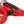 Sprout Deluxe Metal Oscillating Lawn Sprinkler, 3,600 Sq. Ft. Coverage, Red