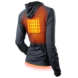 Apex Womens Heated Tech Hoodie - TRAPSKI
