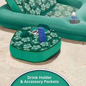 Aqua Leisure Campania Inflatable 2in1 Float, Floral & SwimSchool Baby Boat Float