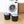 Homz 17 Gal Plastic Open Storage Round Utility Tub with Handles, Black (2 Pack)