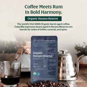 Organic Havana Reserve Rum Barrel Aged Coffee