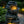 6-Tier Outdoor Cascading Stone Water Fountain with LED Lights - Gray