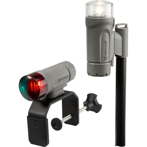 Attwood Clamp-On Portable LED Light Kit - Marine Gray - TRAPSKI