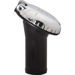 Attwood Deck Fill f/Carbon Canister System - Angled Body Scalloped Stainless Steel Cap - TRAPSKI
