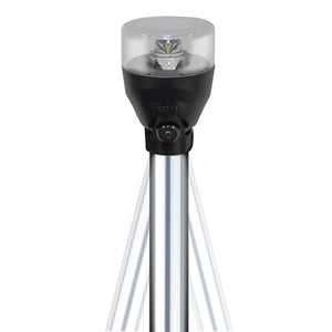Attwood LED Articulating All Around Light - 42" Pole - TRAPSKI
