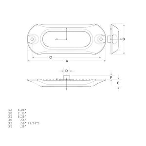Attwood Light Armor Underwater LED Light - 12 LEDs - Blue - TRAPSKI