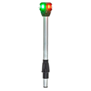 Attwood LightArmor Bi-Color Navigation Pole Light w/Task Light - Straight - 10" - TRAPSKI