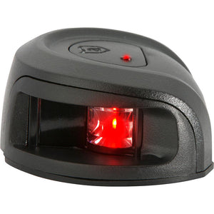 Attwood LightArmor Deck Mount Navigation Light - Black Composite - Port (red) - 2NM - TRAPSKI
