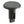 Attwood LightArmor Plug-In Base - 2 Pin - Black - Round - TRAPSKI