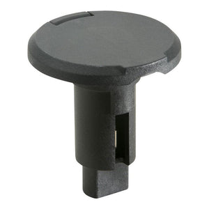 Attwood LightArmor Plug-In Base - 2 Pin - Black - Round - TRAPSKI