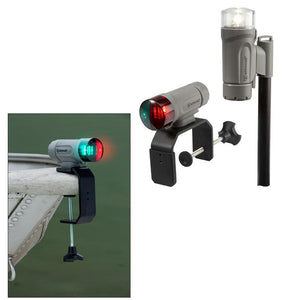 Attwood PaddleSport Portable Navigation Light Kit - C-Clamp, Screw Down or Adhesive Pad - Gray - TRAPSKI