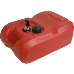 Attwood Portable Fuel Tank - 6 Gallon w/Gauge - TRAPSKI