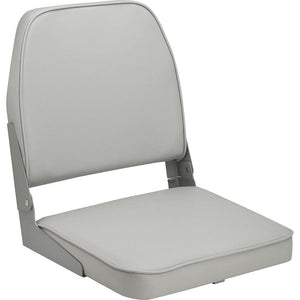 Attwood Swivl-Eze Low Back Padded Flip Seat - Grey - TRAPSKI