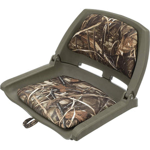 Attwood Swivl-Eze Padded Flip Seat - Camo - TRAPSKI