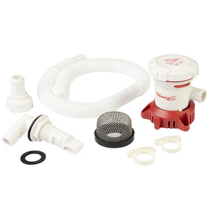 Attwood Tsunami MK2 T500 Manual Bilge Pump w/Installation Kit - 500 GPH 12V - TRAPSKI