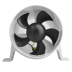 Attwood Turbo 4000 Series II Water-Resistant, In-Line Blower - 12V - White - TRAPSKI