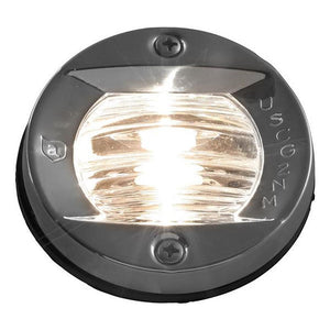 Attwood Vertical, Flush Mount Transom Light - Round - TRAPSKI