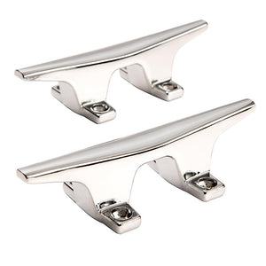 Attwood ZAMAK Chrome Plated Zinc Cleats - Pair - 4-1/2" - TRAPSKI