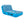 Aqua Lounge 1 Person Pool Float & 2 Person Pool Float Lounger w/ Hand Pump, Blue