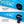 Aqua Lounge 1 Person Pool Float & 2 Person Pool Float Lounger w/ Hand Pump, Blue