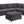 Cassia - 7 Seat Reversible Modular Sectional Sofa With Ottoman