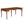 Stakmore Expanding Convertible Console to Dining Room Table w/ 2 Leaves, Cherry