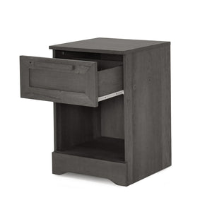 Broxon Rustic Drawer Nightstand