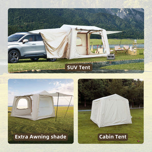 Inflatable 4-8 Person Waterproof Camping Tents