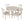 Modern Dining Table Set For 4, Round Table And 4 Kitchen Room Chairs, 5 Piece Kitchen Table Set For Dining Room, Dinette, Breakfast Nook
