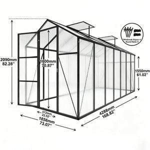 Gain Height Windproof house With Raised Base