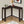 Corner Accent Console Table for Entryway